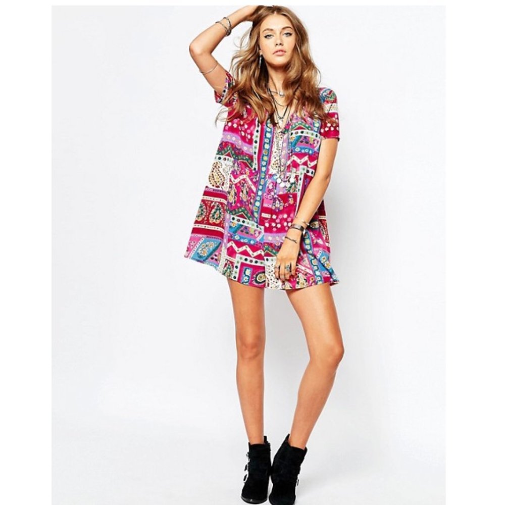 Reclaimed Vintage • 70s Boho Romper